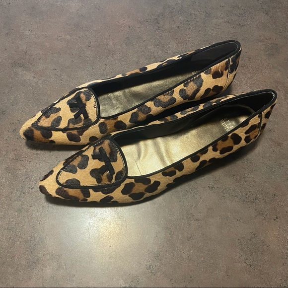 Stuart Weitzman Shoes - Stuart Weitzman Calf hair leopard flats